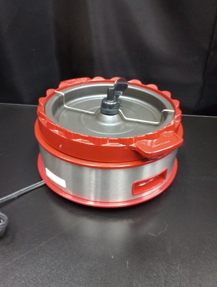 Cuisinart CPM-950 Red 10-cup Easy Pop Plus Popcorn Maker. Tested Working.