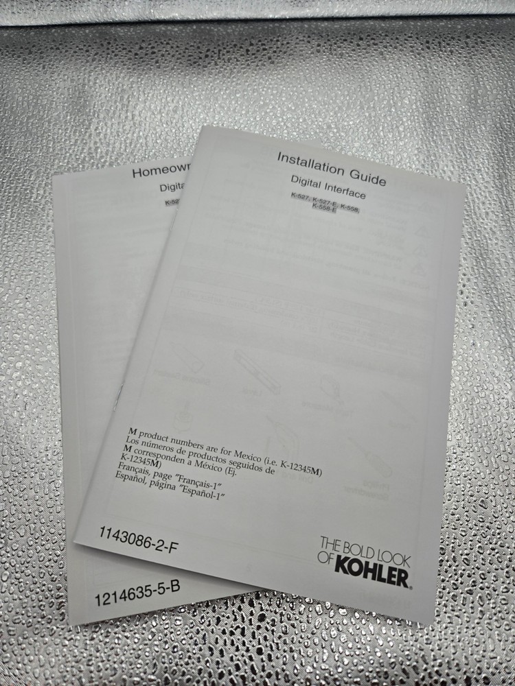 Kohler DTV 527-0 Digital Shower Interface, White