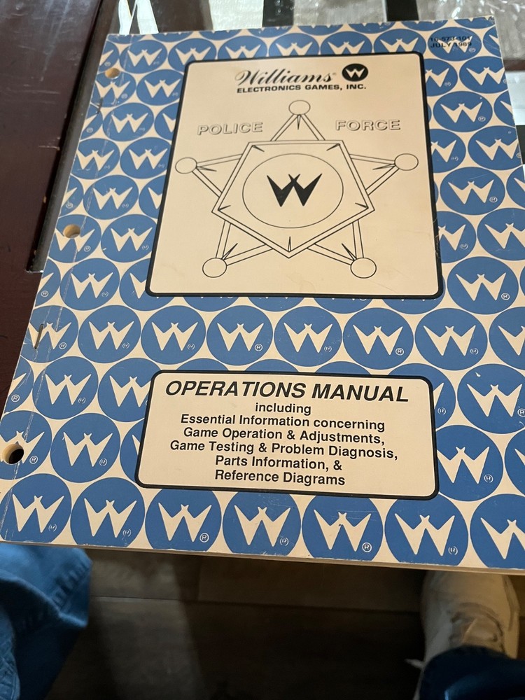 Police Force Pinball Manual