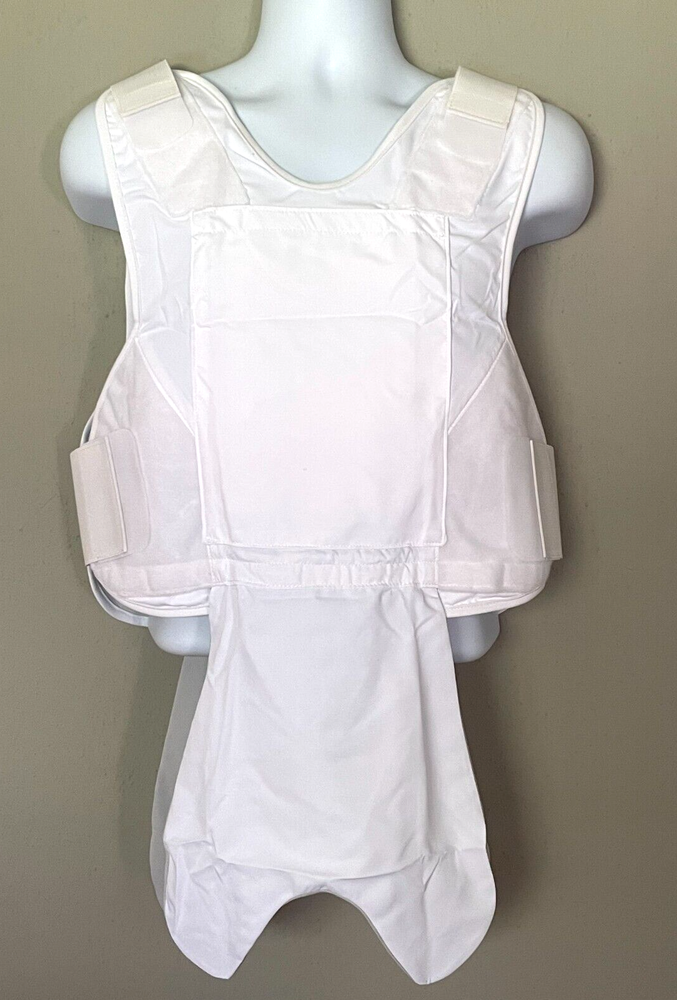 SECOND CHANCE Concealable Armor Plate Carrier Apex2 Polymicro White S Tail