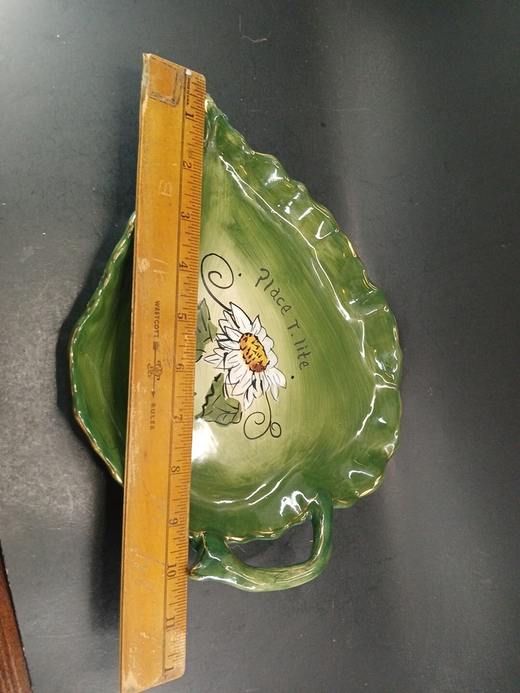 Blue Sky T Lite Tray Leave Shape X
