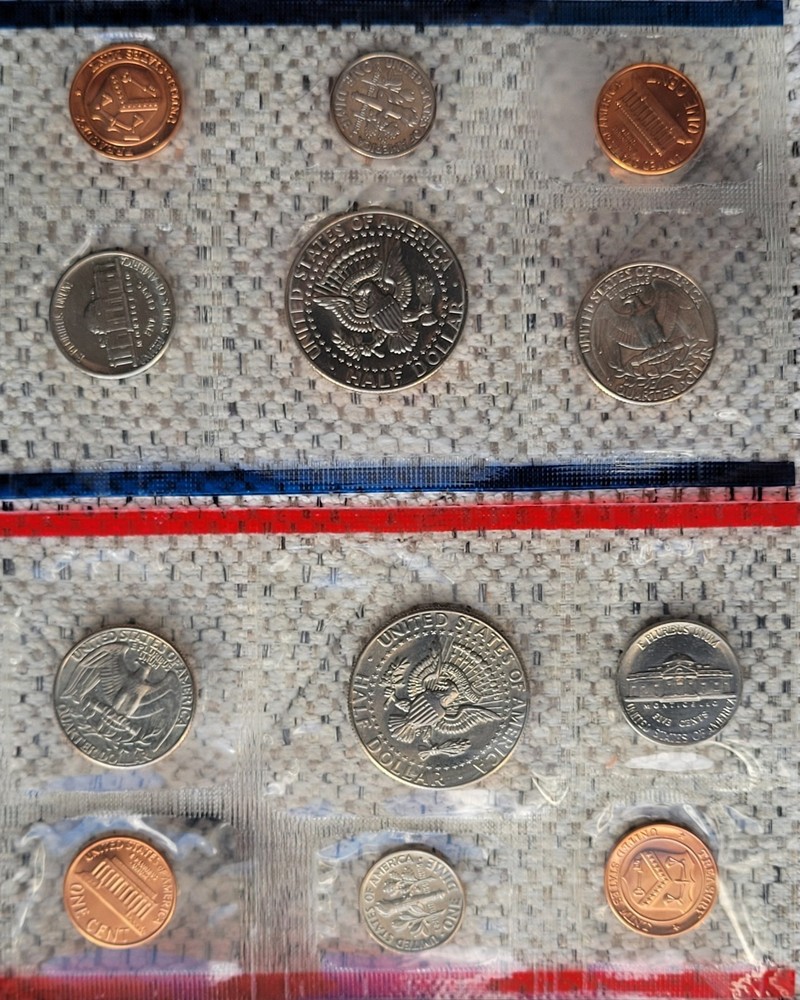 1986 PD US Mint Set (OGP) 10 coins