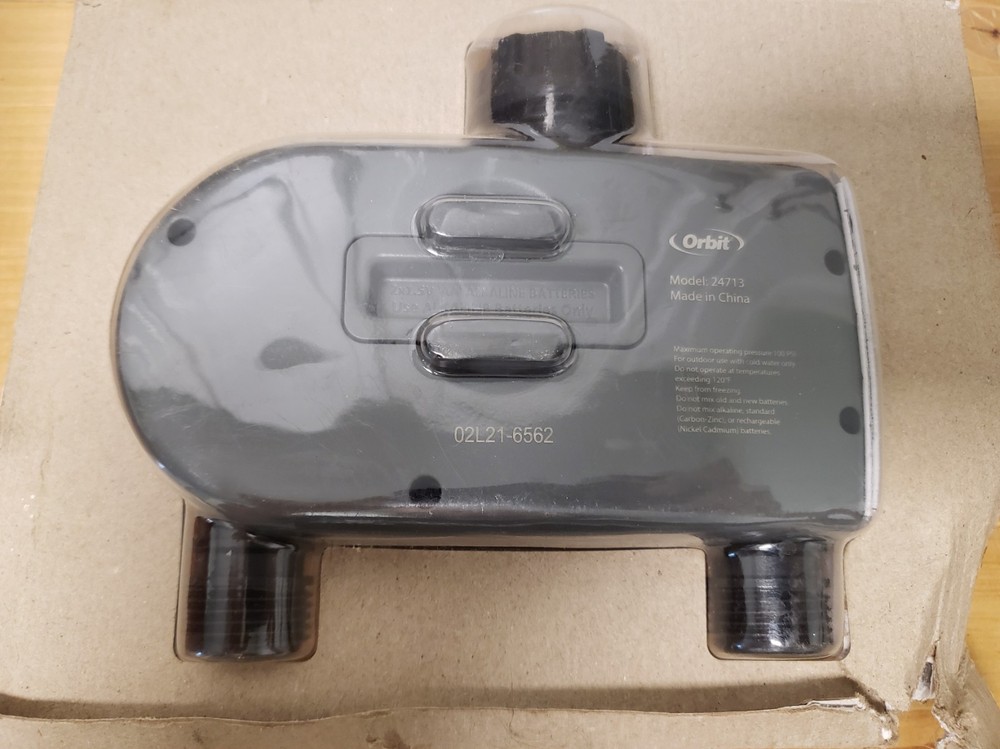 Orbit 2-Outlet Digital Water Timer Model 24713