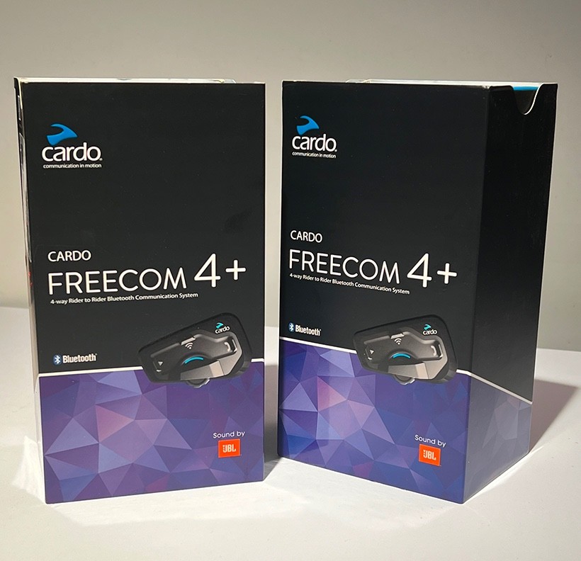 2 Cardo Systems FREECOM 4+ Brand New _ Never used