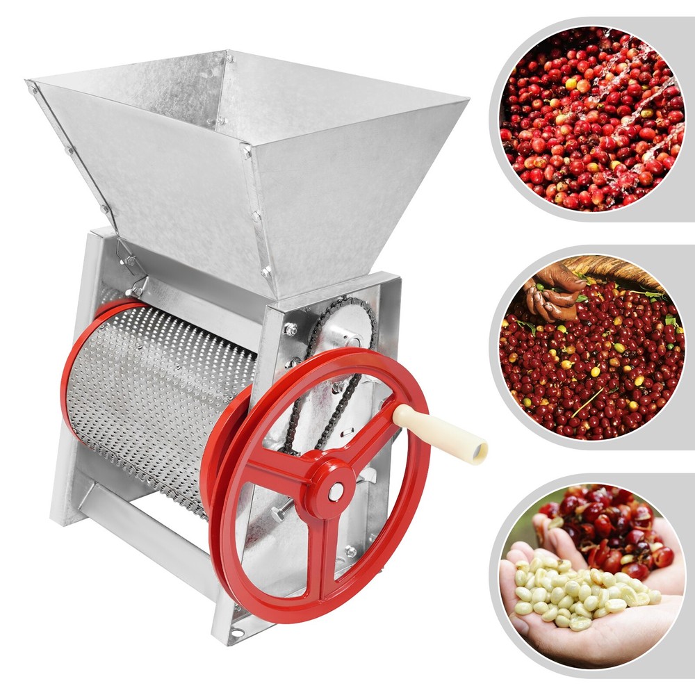 Manual Hand Crank Coffee Bean Peeling Machine for Efficient Shelling