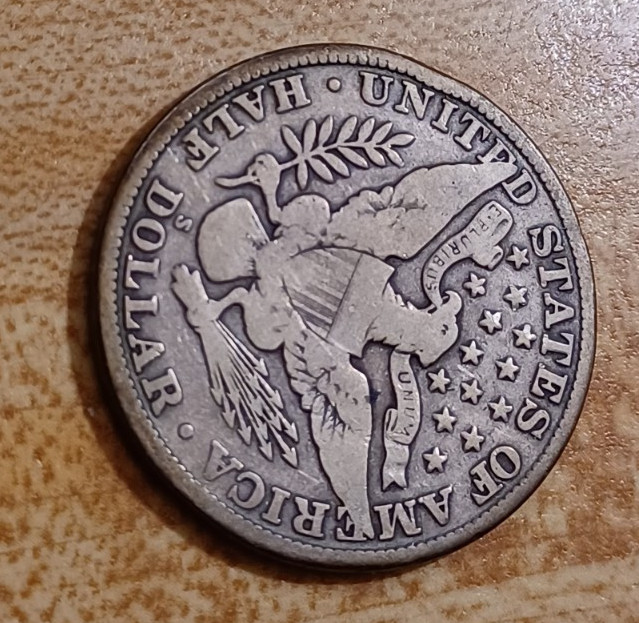 1915-S Barber Half Dollar 50c