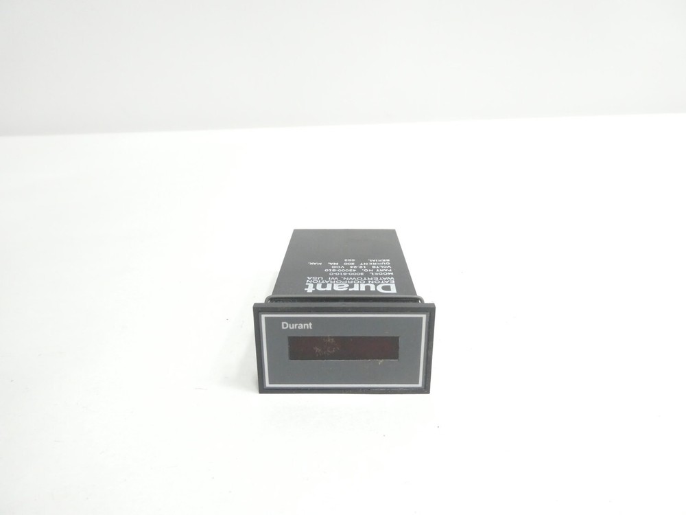 Durant 3000-810-C Totalizer 12-24v-dc