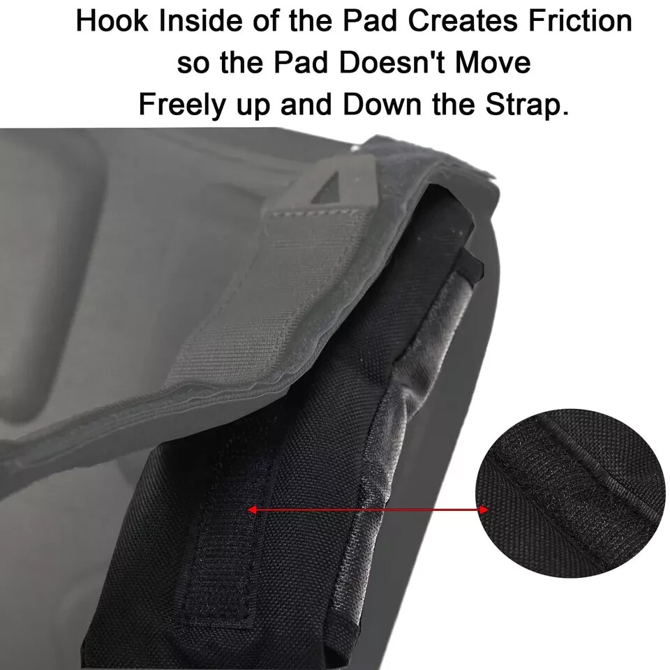 2 Pack Shoulder Strap Pad Vest Shoulder Strap Pads Backpack Strap Pads Fit 2''