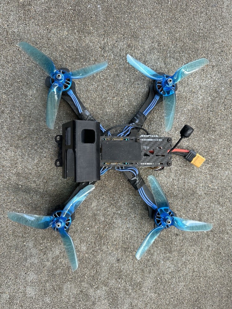 Custom Built Fpv Drone DJI FPV AIR UNIT W/ DJI Controller- UNTESTED!