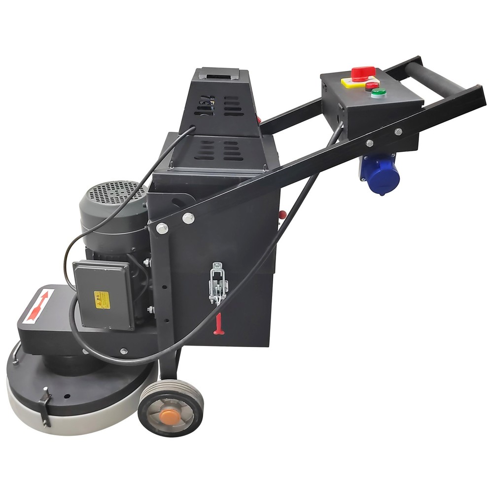 220V 5-Head Concrete Floor Grinder 14.9" Grind Width for Surface Preparation