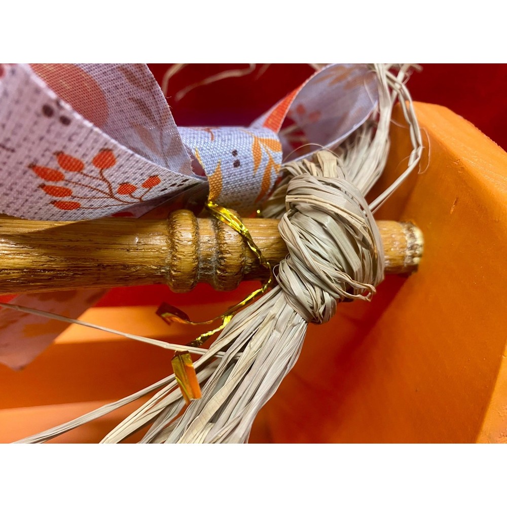 Rustic handcrafted fall tool caddy for decor, table centerpiece FREE SHIPPING