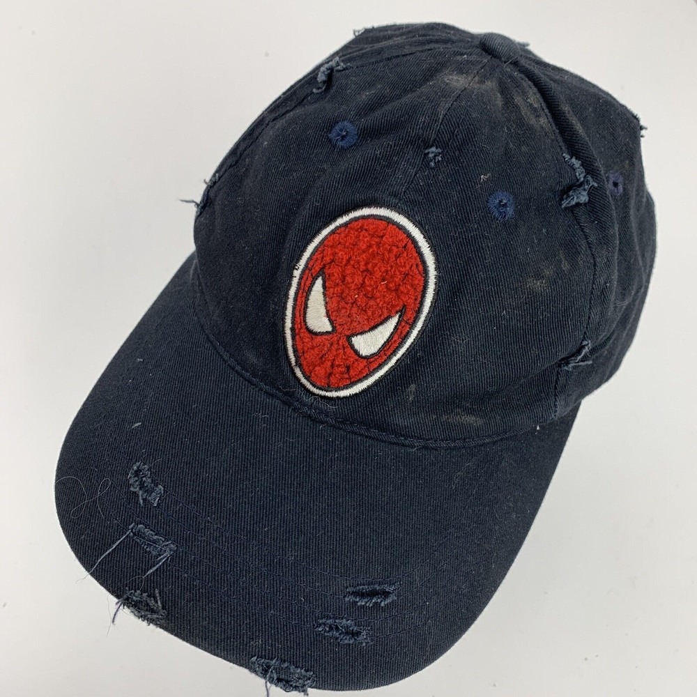 Spiderman Marvel Distressed Kids Ball Cap Hat Adjustable Baseball