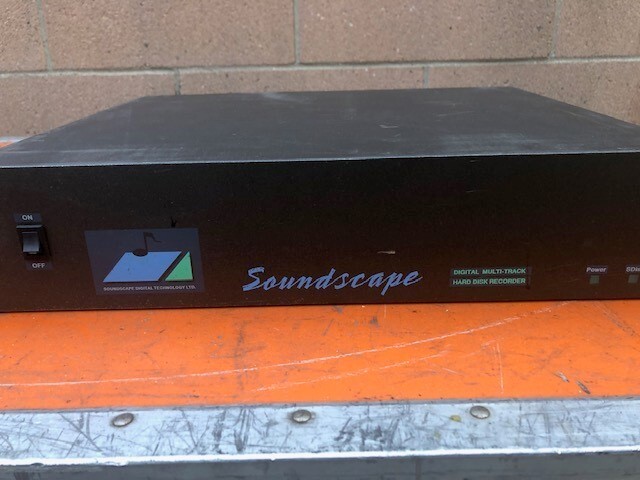 Soundscape SSHDR1 Digital Multi Track Hard Disc Recorder (not working)