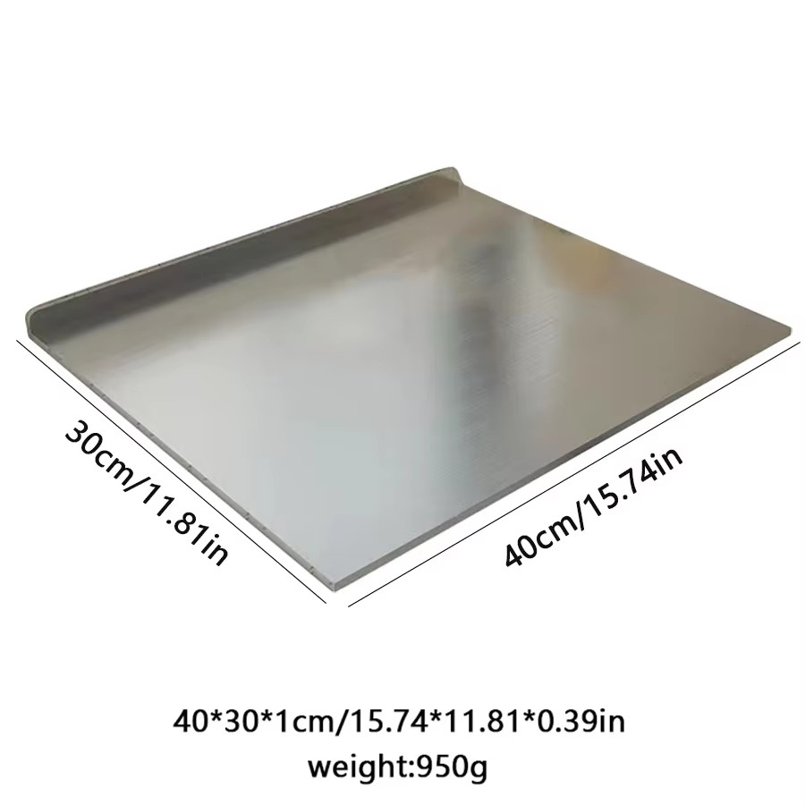 L-Shaped Folding Chopping Board Stainless Steel Double-Sided Chopping Board Kitc