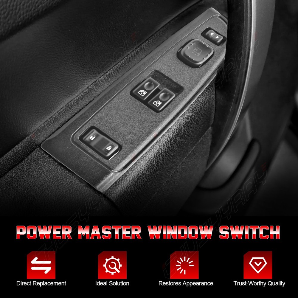 For 2003 - 2006 Chevrolet GMC Master Power Window Control Switch Front LH Left