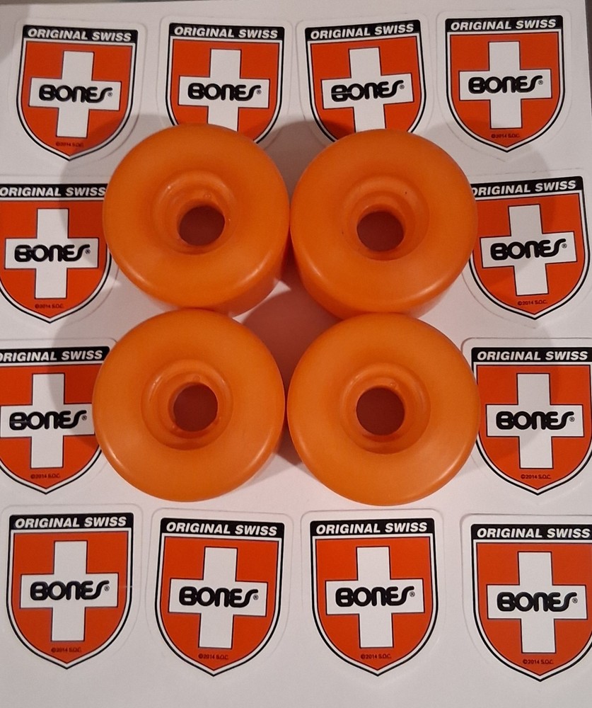 Powell Peralta Custom Orange Rat Bones Wheels