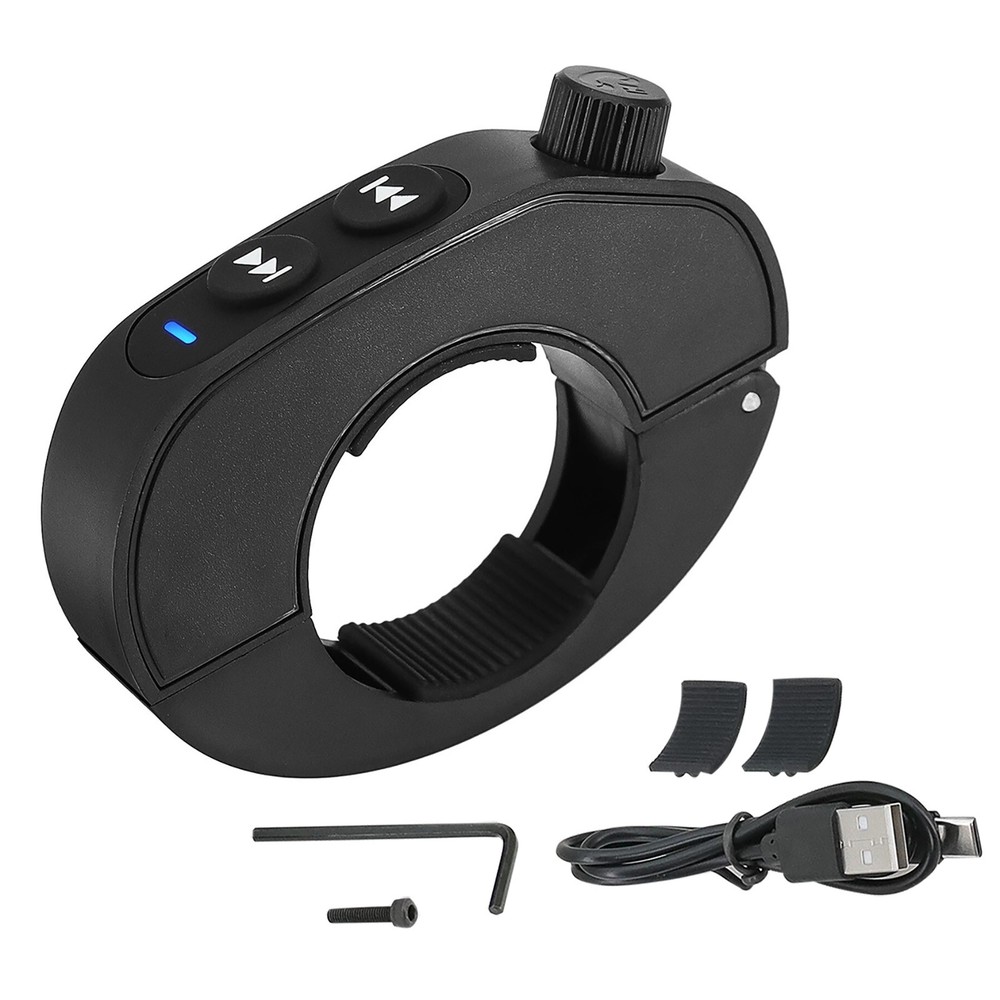For Motorcycle Handlebar Bluetooth Wireless Media Remote Control Button IP66