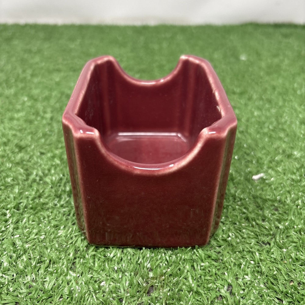 Hull Pottery Maroon Planter 716