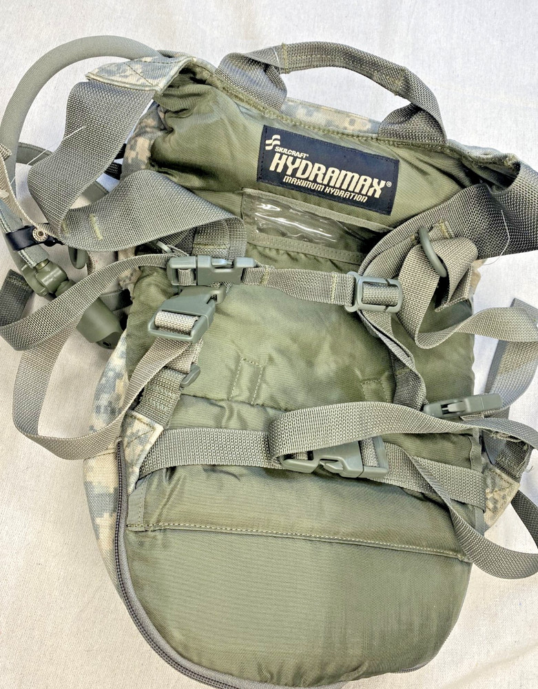 Skilcraft Hydramax Maximum Backpack w 120 oz 3L Alpha Hydration System ACU
