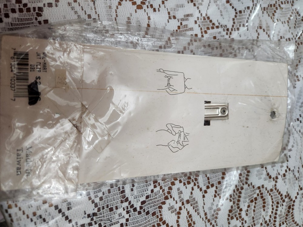 Black 'Western Express' Jacket Clips New in Pkg
