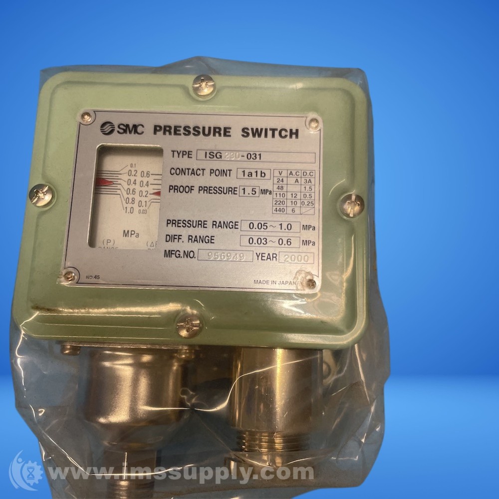 SMC ISG230-031 Pressure Switch FNOB