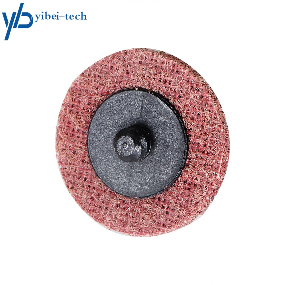 50× 2 inch Medium Surface Conditioning Discs Roll Lock Die Grinder Sanding Pads