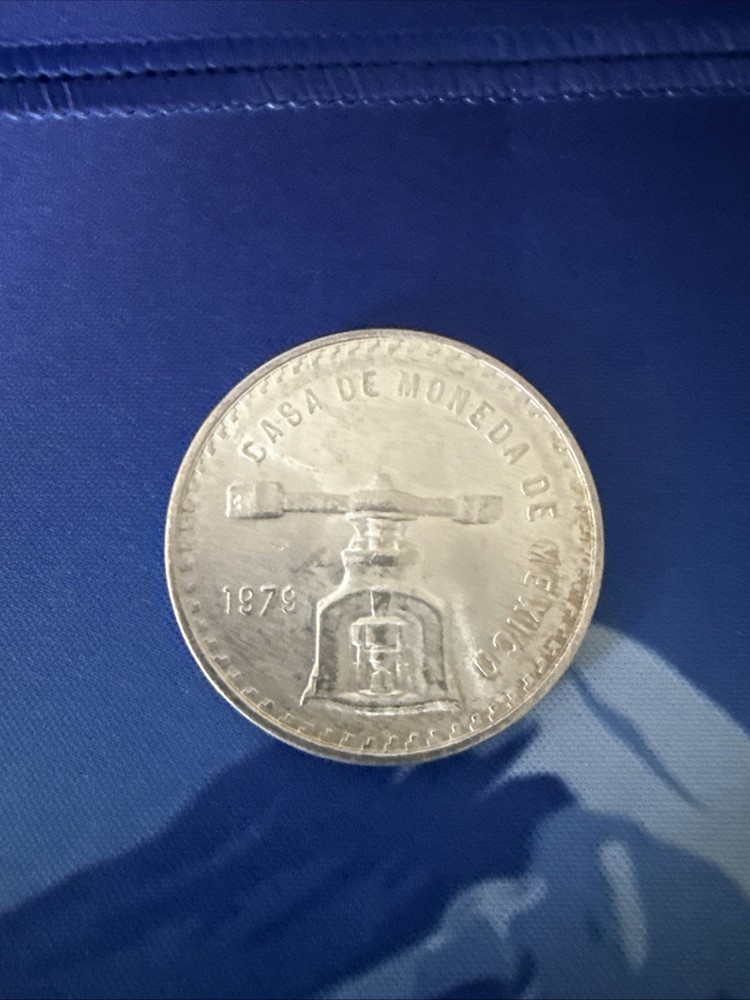 1979 casa de moneda de mexico silver coin