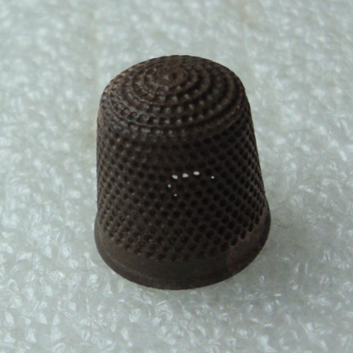Antique Old Brass Thimble M
