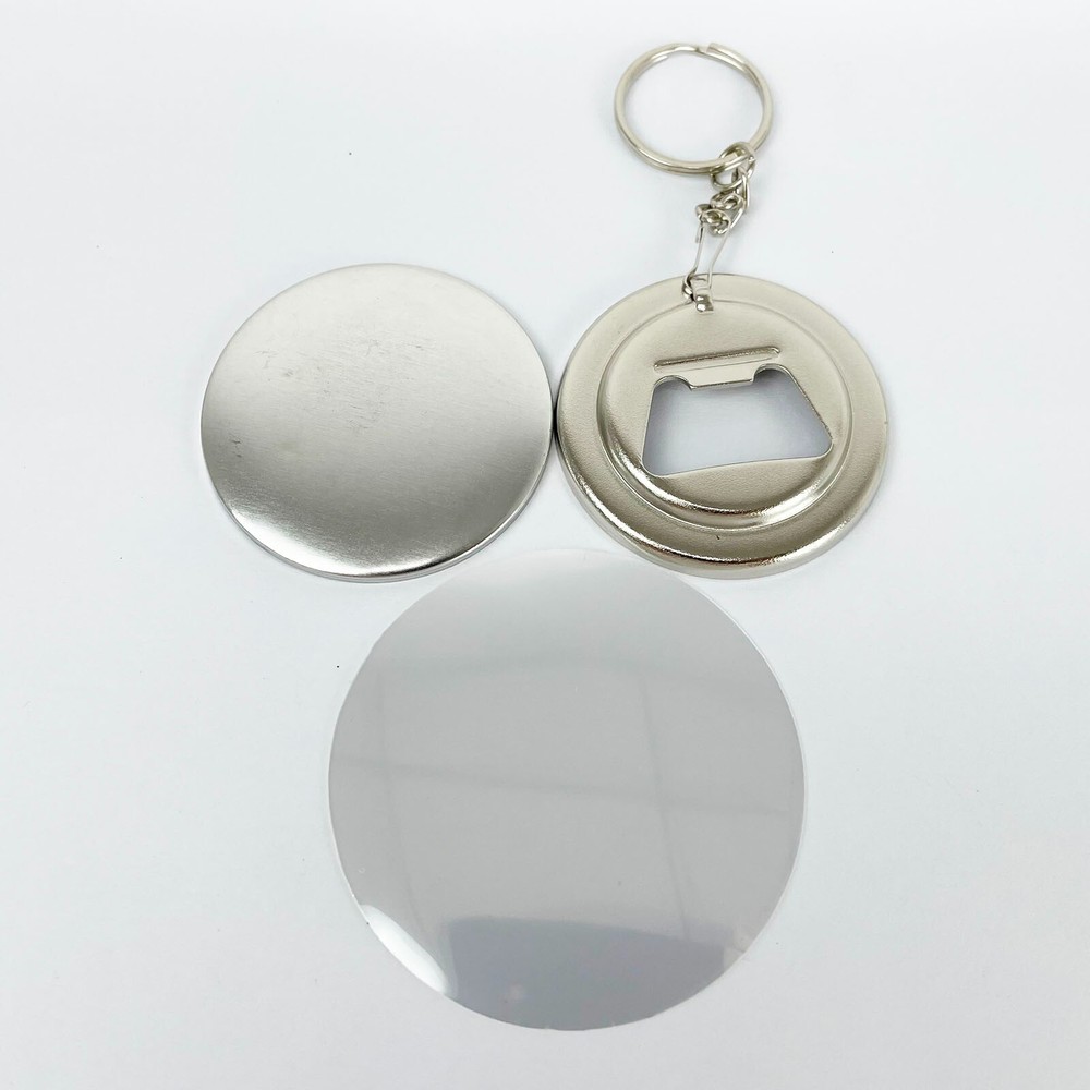 58mm Bottle Opener Key Chain Personalized DIY Badge/Button Making Parts