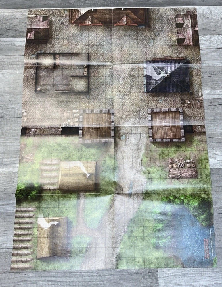 Dungeons And Dragons Miniatures Battle Grid Map Sided 2010