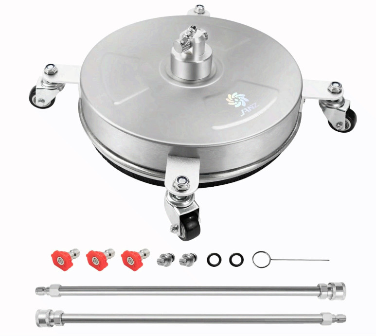 JANZ 14" Pressure Washer Surface Cleaner 4000 PSI w/ Wheels