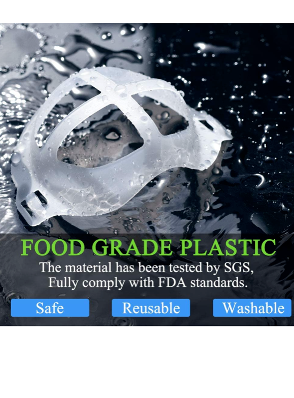 5 PACK OF 3D SILICONE MASK BRACKET