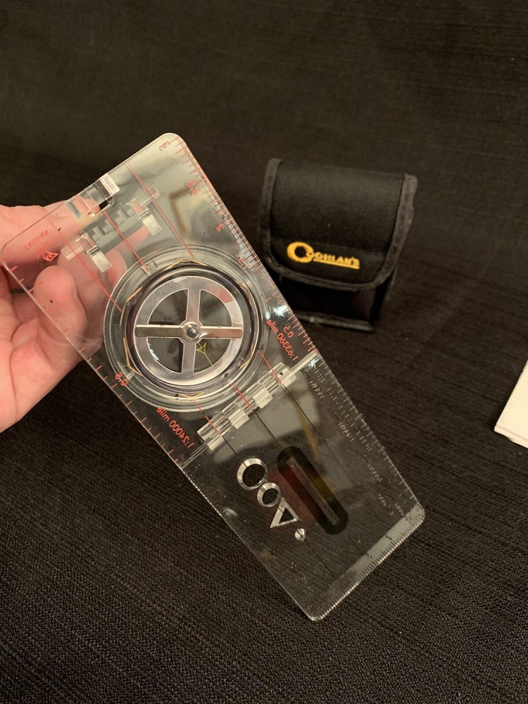 Coghlan's Combination Lensatic/Map Compass with Case & Owner's Manual