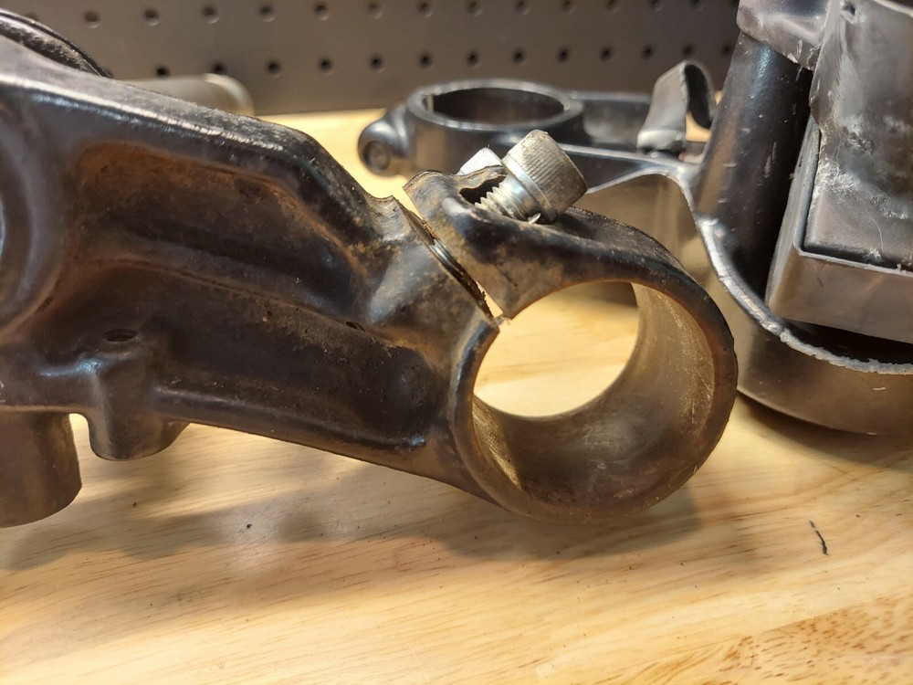 GPZ1100 Triple Tree ZX1100-E Steering Stem Fork Bracket Upper Lower Tree