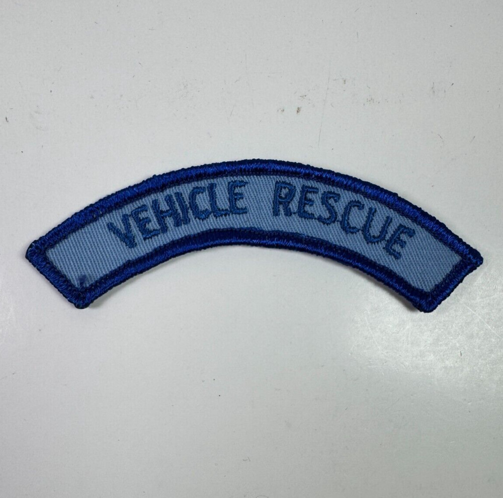 Vehicle Rescue - Fire Rocker Generic Patch E5