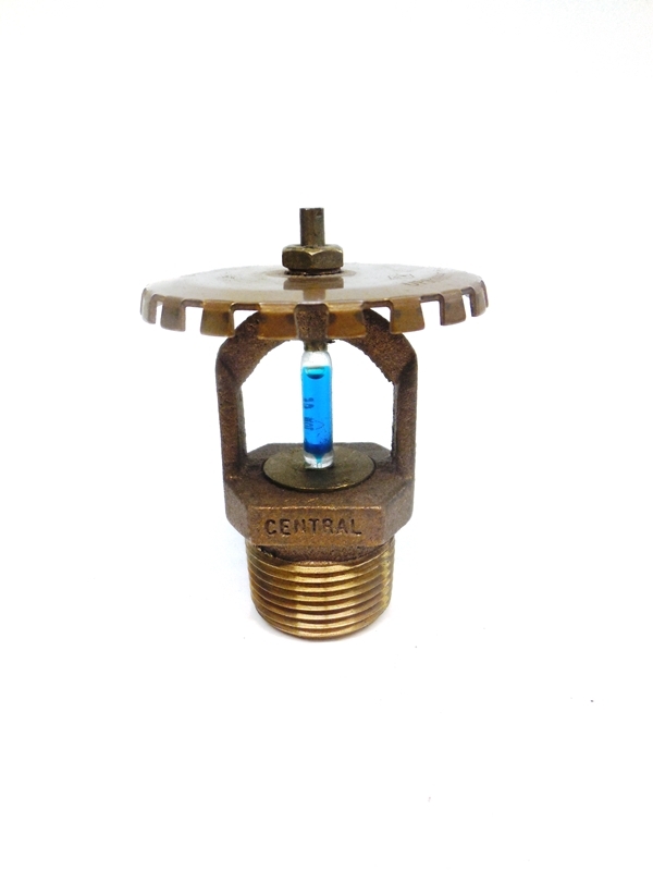 CENTRAL BRASS SPRINKLER HEAD MODEL LD ELO .64 - BLUE