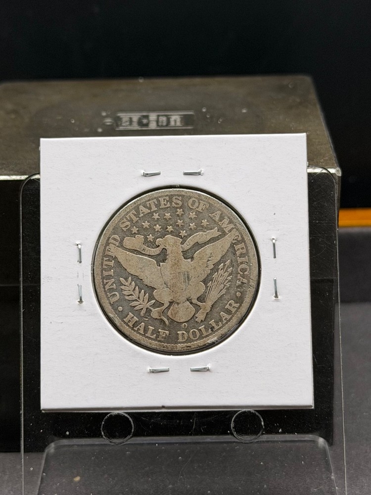 1901 O Barber Half Dollar