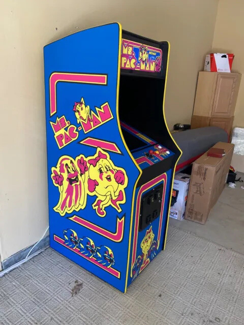 Ms PAC-MAN ARCADE MIDWAY COIN MACHINE