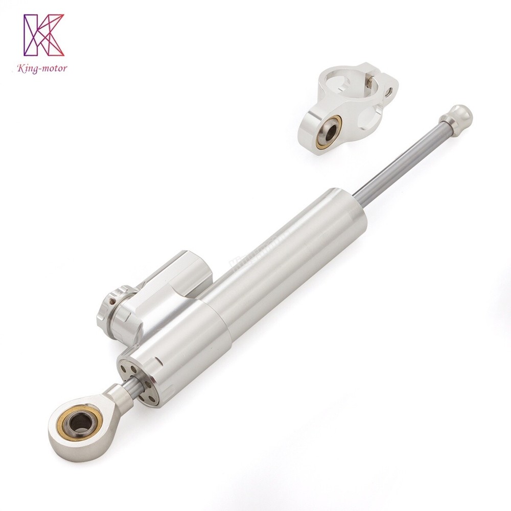 CNC Motorbike Steering Damper Stabilizer Linear Reversed Safe Control Universal