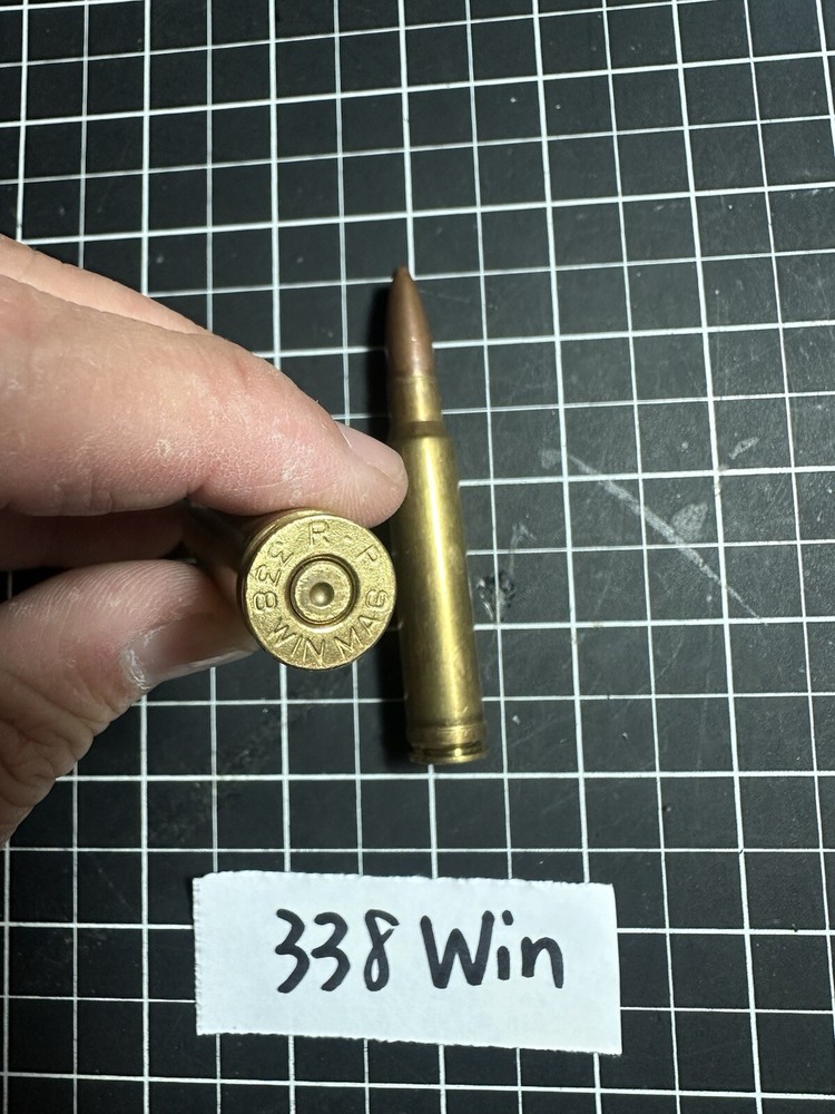 snap cap 338win set of 2x dummies