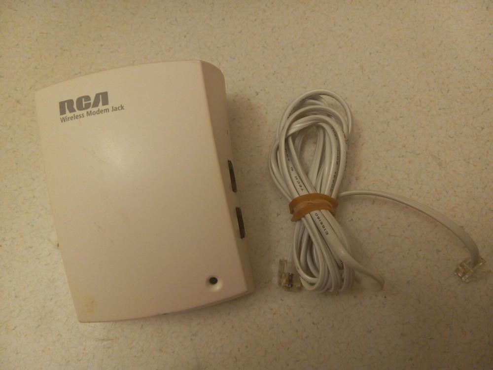 RCA Wireless Modem Jack RC930 rev 2 - UNIT SHOWN ONLY - WORKS