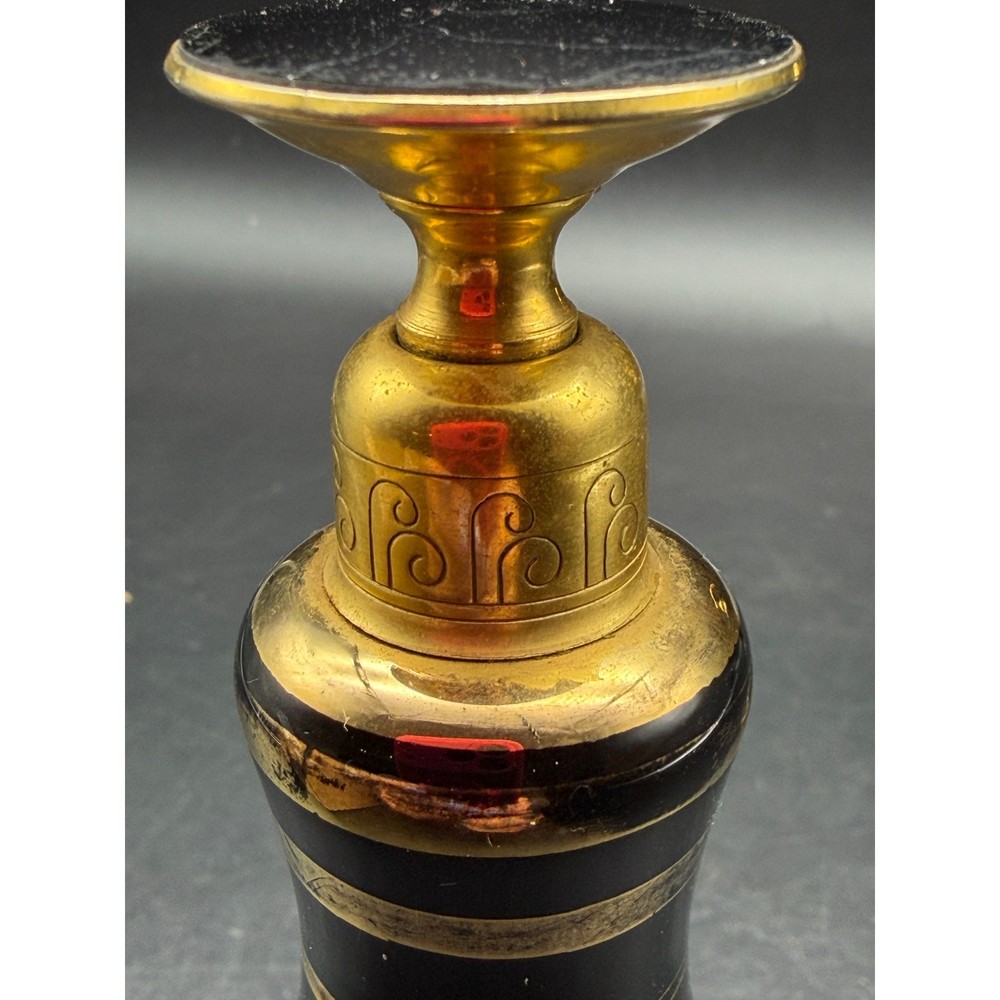 Antique DeVilbiss Art Deco Perfume Atomizer and Dauber Set 1930's
