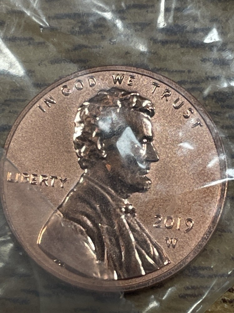 2019 West Point Reverse Proof Lincoln Cent Penny Sealed with COA