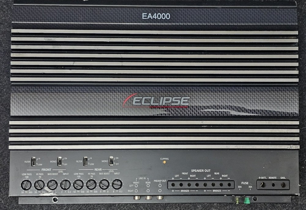 Vintage Eclipse EA4000 4 Channel Amplifier