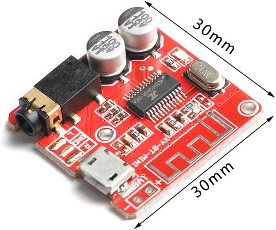 5Pcs Bluetooth Decoding Board Xy-Bt-Mini MP3 Bluetooth 4.1 Amplifier Module Car