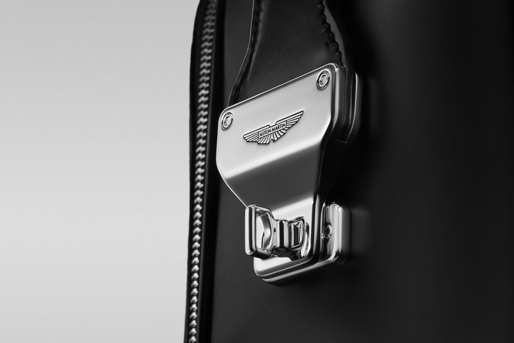 Aston Martin Onyx Black Suitcase