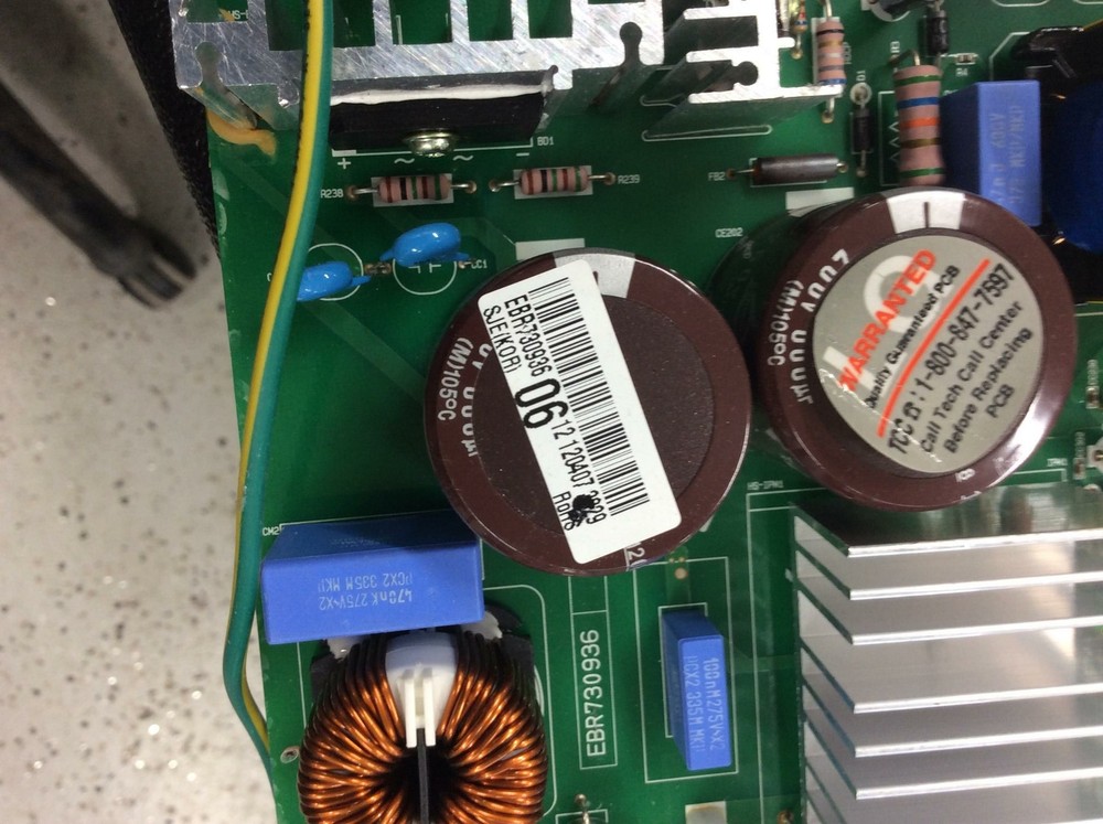 Genuine LG Refrigerator Electronic Control Board part# ebr73093606
