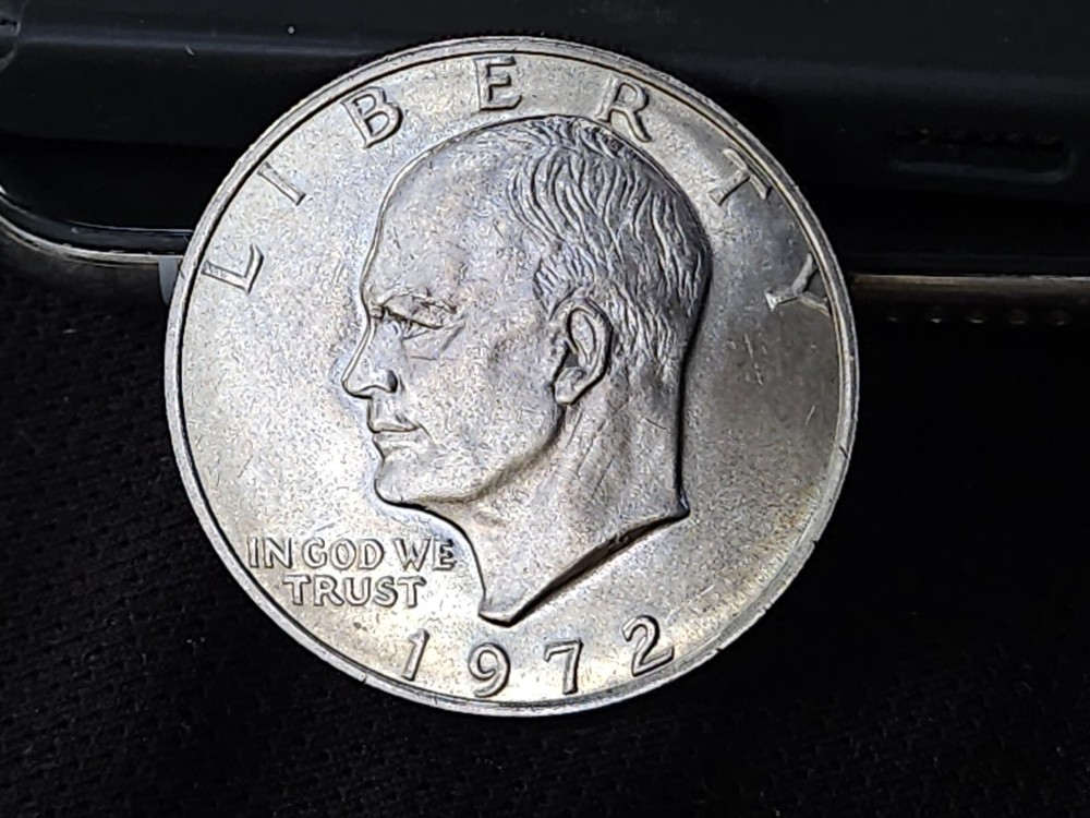 1972 Type 2 Eisenhower Dollar