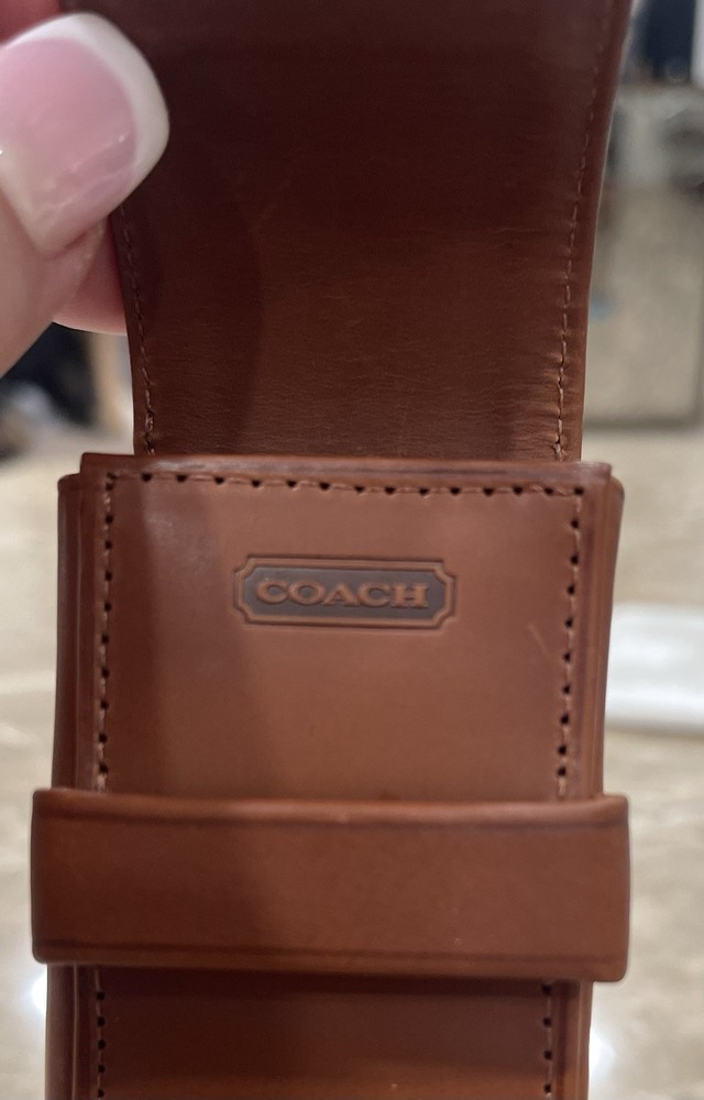 Coach Leather Pen Case