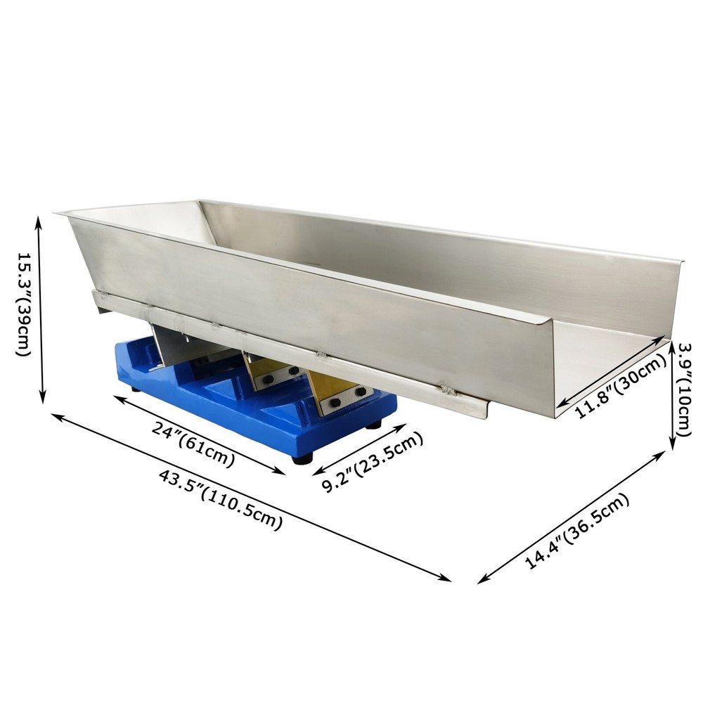 GZV-8 Electromagnetic Vibration Feeder Machine Small with Controller 4T/H 110V